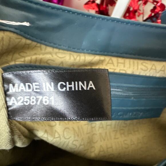 ISAAC MIZRAHI Blue Shoulder bag - Picture 10 of 13